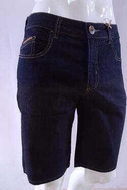 Bermuda Jeans Masculina Preto La Rossi 