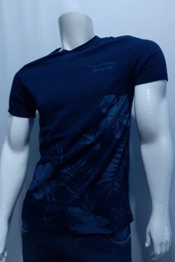 Camiseta Masculina  Gola V Rovitex