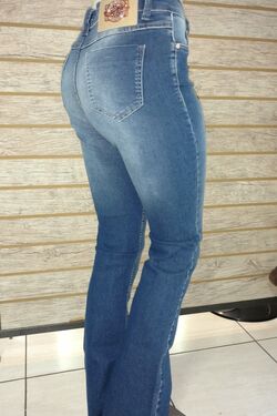 Calça Jeans Boot Cut do 38 ao 48 Six One  - 2803