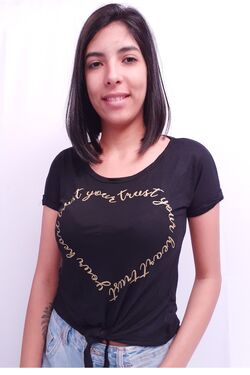 Blusa Feminina Jovem Viscose