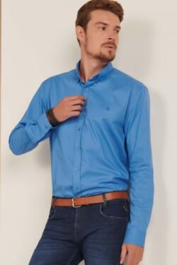 Camisa Masculina Slim Fit - 20405