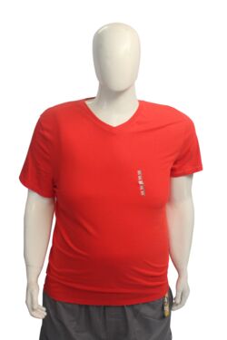 Camiseta Plus Masculina Gola V