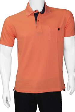 Camisa Polo Masculina Com Bolso 