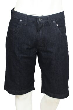 Bermuda Jeans Masculina Preto R Sete  - 20669