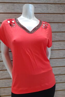 Blusa Feminina Gola V Miravest