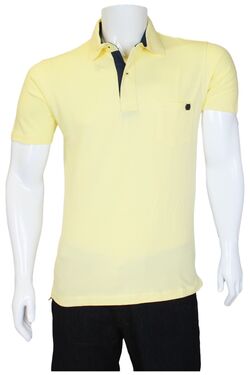 Camisa Polo Masculina Com Bolso 