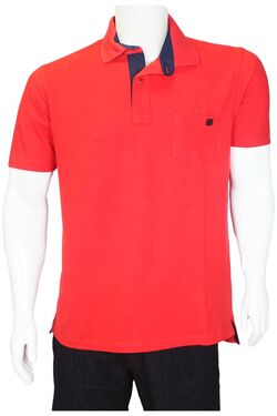 Camisa Polo Masculina Com Bolso 