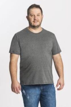 Camiseta Masculina Plus Size 