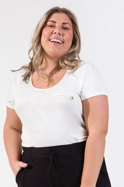 Blusa Feminina Plus Size Lisa Musgo