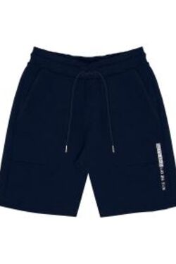 Bermuda Moletom Plus Size Masculina Cor Marinho 