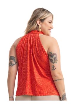 Blusa Feminina Plus Size Cavada Secret - 44859