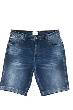 Bermuda Jeans Masculina Plus Size Skinny