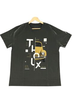 Camiseta Masculina Plus Fusca Cor Preto - 45085