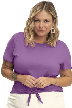 Blusa Feminina Plus Size Viscose