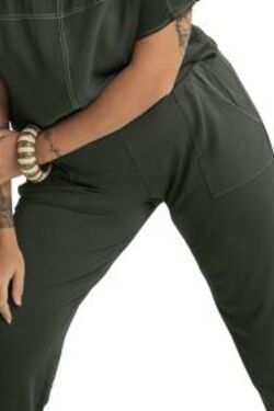 Calça Feminina Plus Size Malha Secret  