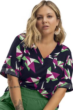 Blusa Feminina Plus Size Secret