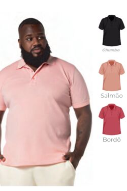 Camisa Polo Masculina Plus Size You Size