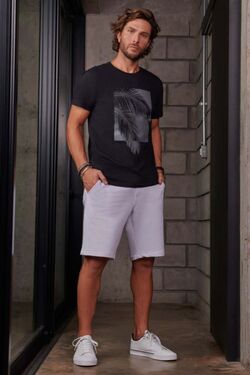 Camiseta Masculina Slim Fit  Six One