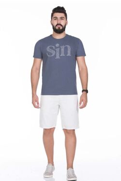 Camiseta Masculina Slim Fit  Six One