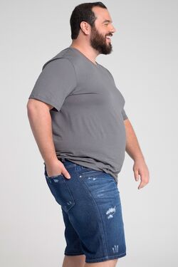 Bermuda Jeans Masculina Plus Size Sawary - 46077