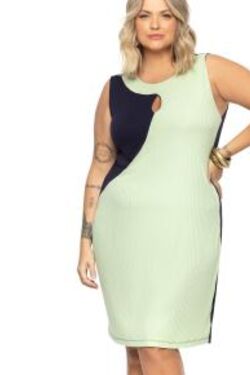 Vestido Feminino Plus Size Secret