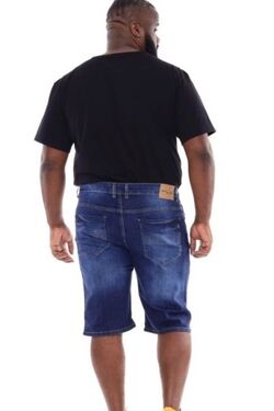 Bermuda Jeans Masculina Plus Size Shiros - 46333