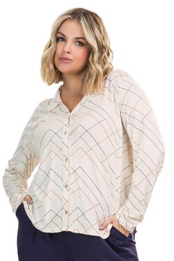 Blusa Camisa Plus Size Secret