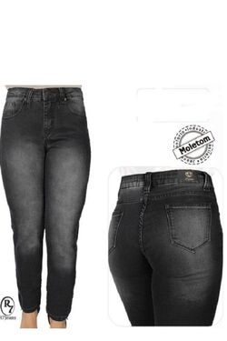 Calça Jeans Fem Moletom do 38 ao 46 R Sete - 46428