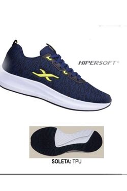 Tenis Masculino Marinho Hiperflex - 46698