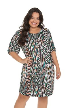 Vestido Feminino Plus Size Liganet Secret