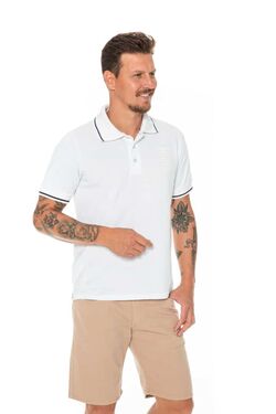 Camisa Polo Masculina Slim Sba