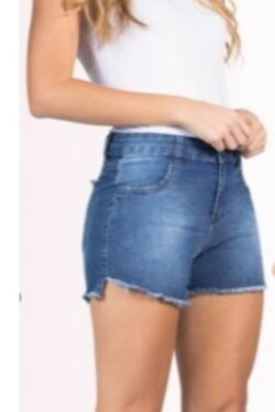 Shorts Jeans Feminino Tamanhos 36 ao 52 Muito Mais  - 20180