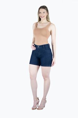 Shorts Jeans Feminino Meia Coxa 38 ao 56 Muito Mais