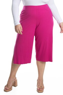 Calça Pantacourt Plus Size Secret 