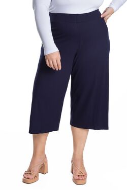 Calça Pantacourt Plus Size Secret  - 47108