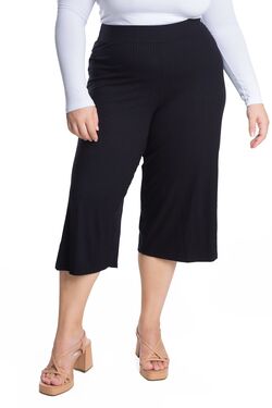 Calça Pantacourt Plus Size Secret  - 47109