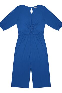 Macacão Feminino Plus Size Midi  - 47112