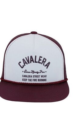 Boné Cavalera Trucker Since  Cor Bordô - 47162