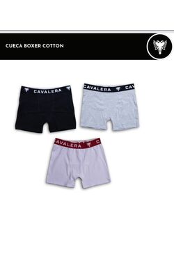 Cueca Masculina Boxer Cotton Cavalera