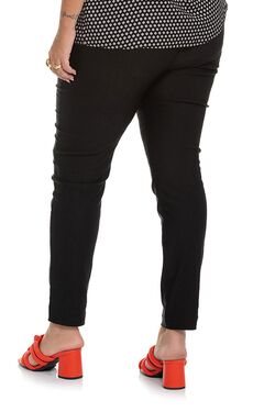 Calça Legging Plus Size Estilo Montaria - 47402