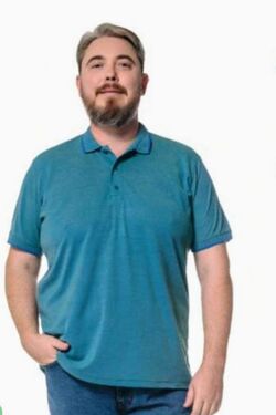 Camisa Polo Masculina Plus Size Sem Bolso You Size