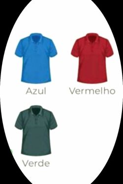 Camisa Polo Masculina Plus Size Sem Bolso You Size - 47420