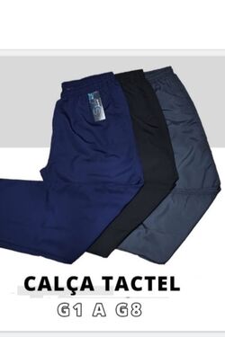 Calça Masculina Plus Size Tactel Lisa - 47424