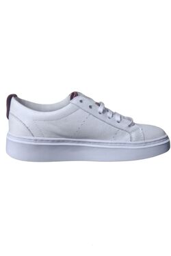 Sapatenis Feminino Couro Branco AC       - 47875