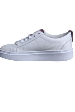 Sapatenis Feminino Couro Branco AC       - 47880