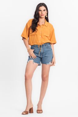 Blusa Camisa Feminina Cropped Endless   - 48003