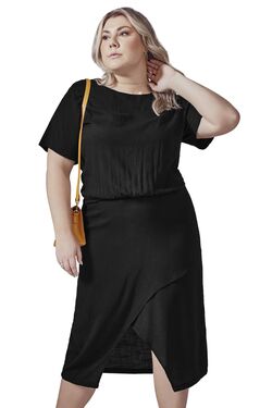 Vestido Feminino Plus Size Secret - 48065