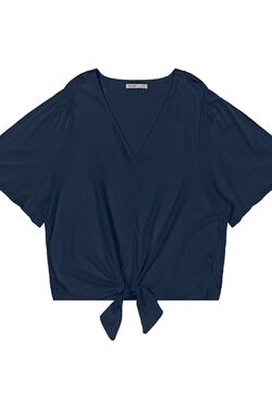 Blusa Feminina Plus Size Decote V