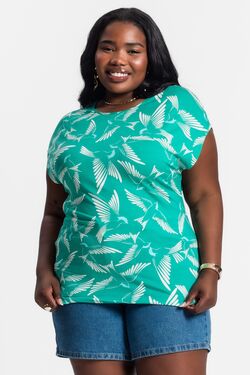 Blusa Feminina Plus Size Paz