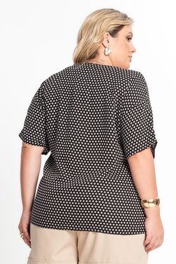 Blusa Feminina Camisa Plus Size Secret - 51125